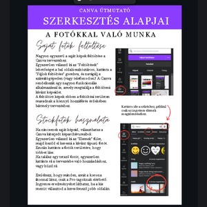 Canva mesterkurzus  - művészet - grafika & illusztráció - digitális - Meska.hu