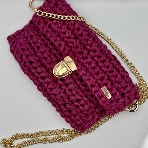 Horgolt borítéktáska, Táska & Tok, Kézitáska & válltáska, Válltáska, Horgolás, MESKA