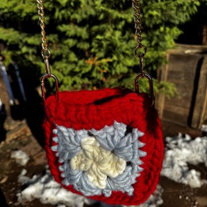 Granny Square horgolt táska - Meska.hu