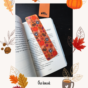 Őszi kincsek könyvjelző, Könyv & Zene, Könyvjelző, Fotó, grafika, rajz, illusztráció, MESKA