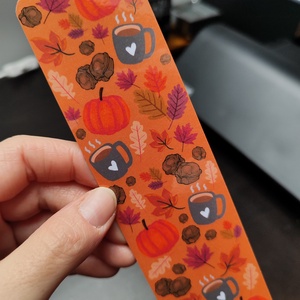 Őszi kincsek könyvjelző - könyv & zene - könyvjelző - Meska.hu