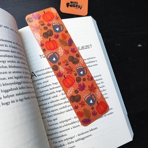 Őszi kincsek könyvjelző - könyv & zene - könyvjelző - Meska.hu