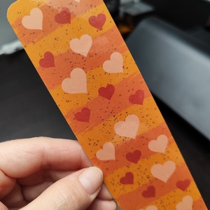 Szívek az őszben könyvjelző - könyv & zene - könyvjelző - Meska.hu