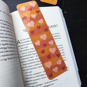 Szívek az őszben könyvjelző - könyv & zene - könyvjelző - Meska.hu