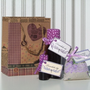 Levendula ajándék csomag  - szépségápolás - kozmetikai ajándékcsomag - Meska.hu