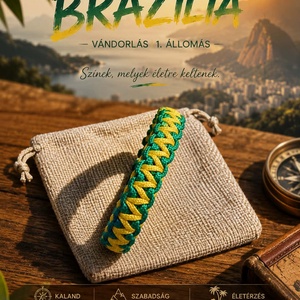 Nordik és Brazília karkötők - ékszer - karkötő - fonott karkötő - Meska.hu