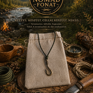 Horgász nyaklánc  - Meska.hu