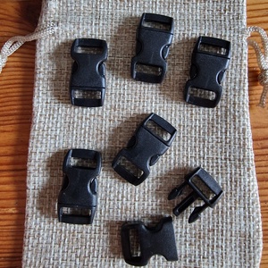 Kis paracord csat 10db, Kellékek & szerszámok, Csat, karika, zár, Ékszerkészítés, MESKA