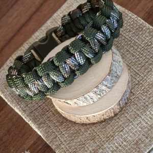 Paracord cobra terep  - ékszer - karkötő - fonott karkötő - Meska.hu