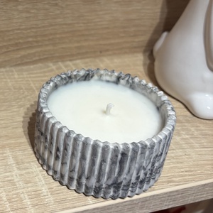 Ribbed gyertyatartó  szettben kedvezőbb áron 10 db - kellékek & szerszámok - vegyes alapanyag - gyertya alapanyag - szójaviasz gyertya alapanyag - Meska.hu