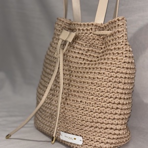 Vanilla horgolt táska - táska & tok - kézitáska & válltáska - válltáska - Meska.hu