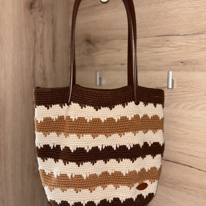 Emília horgolt táska, Táska & Tok, Kézitáska & válltáska, Válltáska, Horgolás, MESKA