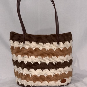 Emília horgolt táska - táska & tok - kézitáska & válltáska - válltáska - Meska.hu