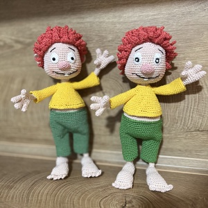 Horgolt Pumukli - játék & sport - plüssállat & játékfigura - szörnyike - Meska.hu