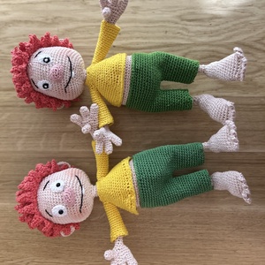 Horgolt Pumukli - játék & sport - plüssállat & játékfigura - szörnyike - Meska.hu