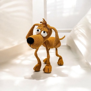 Horgolt Vizsla - játék & sport - plüssállat & játékfigura - kutya - Meska.hu