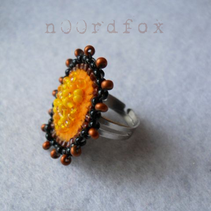 Tronni - napsárga gyűrű -  - Meska.hu