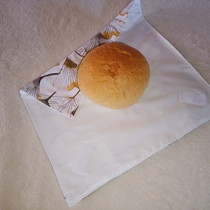 Újraszalvéta, öko szendvicscsomagoló - táska & tok - uzsonna- & ebéd tartó - szendvics csomagoló - Meska.hu