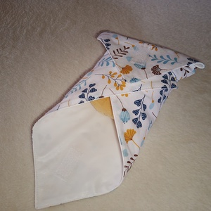 Újraszalvéta, öko szendvicscsomagoló - táska & tok - uzsonna- & ebéd tartó - szendvics csomagoló - Meska.hu