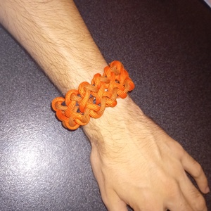 Paracord 550 karkötő Aries mintával - ékszer - karkötő - fonott karkötő - Meska.hu