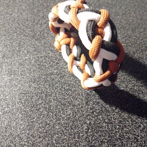 Háromszínű paracord karkötő kelta fonással, Ékszer, Karkötő, Fonott karkötő, Fonás (csuhé, gyékény, stb.), MESKA