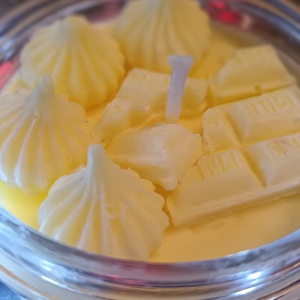 Vaníliás habcsók - otthon & életmód - gyertya, illat, aroma - gyertya - Meska.hu