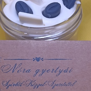 Délutáni habos kávé - otthon & életmód - gyertya, illat, aroma - gyertya - Meska.hu