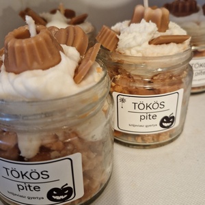 Tökös pite, Otthon & Életmód, Gyertya, illat, aroma, Gyertya, Gyertya-, mécseskészítés, MESKA