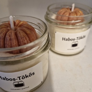 Habos-Tökös - otthon & életmód - gyertya, illat, aroma - gyertya - Meska.hu