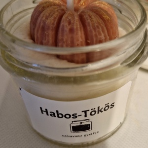 Habos-Tökös - otthon & életmód - gyertya, illat, aroma - gyertya - Meska.hu