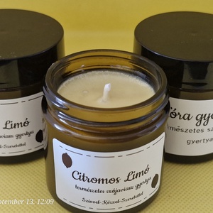 Citromos Limó, Otthon & Életmód, Gyertya, illat, aroma, Gyertya, Gyertya-, mécseskészítés, Emlékszel a Limó porra? Állítólag, vízzel feloldva kellemes gyümölcsös ital készült belőle...bár én..., MESKA
