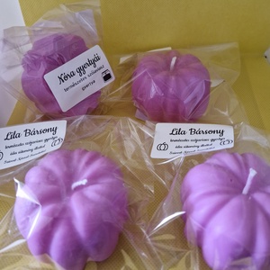 Lila Bársony - otthon & életmód - gyertya, illat, aroma - gyertya - Meska.hu