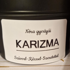 Karizma - otthon & életmód - gyertya, illat, aroma - gyertya - Meska.hu