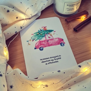 Adventi kalendárium kártyacsomag - karácsony - adventi díszek - adventi naptár - Meska.hu