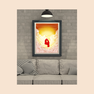 Sorstánc - nyomtatott digitális rajz - művészet - grafika & illusztráció - egyéb rajzok - Meska.hu