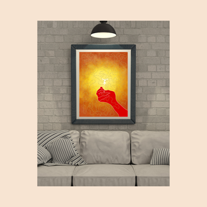 Állj - nyomtatott digitális rajz - művészet - grafika & illusztráció - egyéb rajzok - Meska.hu