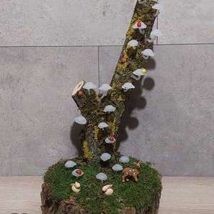 Világító gomba - otthon & életmód - dekoráció - asztal és polc dekoráció - asztaldísz - Meska.hu