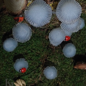 Világító gomba - otthon & életmód - dekoráció - asztal és polc dekoráció - asztaldísz - Meska.hu