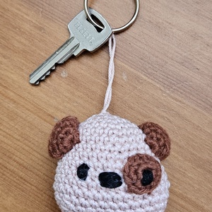 Horgolt kutyuska  - táska & tok - kulcstartó & táskadísz - kulcstartó - Meska.hu