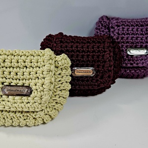 Horgolt neszeszer - Meska.hu