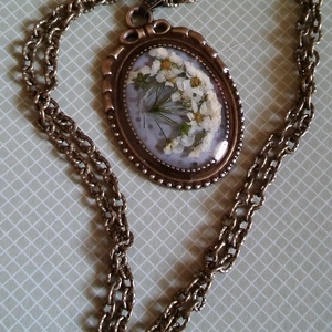  Örök virág nyaklánc - Meska.hu