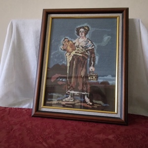 Gobeli kép - művészet - textilkép - gobelin - Meska.hu