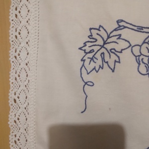 Konyhai feliratos falvédő - otthon & életmód - lakástextil - falvédő - Meska.hu