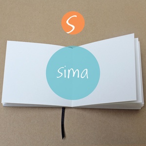 S-es SIMA noteszBELSŐ - otthon & életmód - papír, írószer - jegyzetfüzet & napló - Meska.hu
