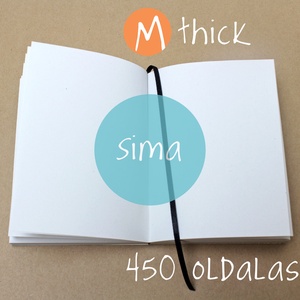 M-es, 'thick' 450 oldalas SIMA noteszbelső -  - Meska.hu