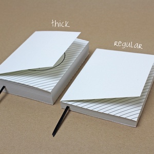 XL 'thick' PONTHÁLÓS noteszBELSŐ - otthon & életmód - papír, írószer - jegyzetfüzet & napló - Meska.hu