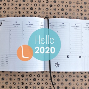 L-es HETI beosztású határidőnapló belső 2020 -  - Meska.hu