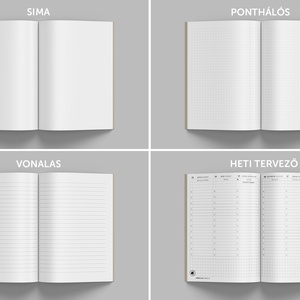 A/5 (régi XL) 200, BORÍTÉK határidőnapló/notesz cserélhető belívvel - Állítsd össze a saját noteszedet! - otthon & lakás - papír írószer - naptár & tervező - Meska.hu