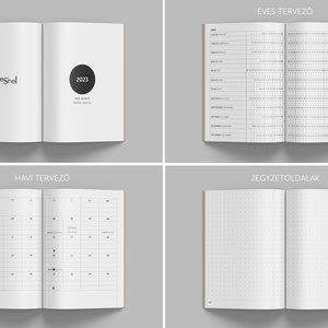 A/6 (régi M) 200, 2023-as HETI határidőnapló - cserélhető belív - otthon & életmód - papír, írószer - naptár & tervező - Meska.hu
