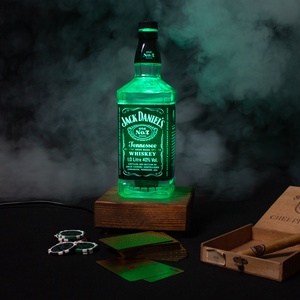 Jack Daniels RGB-s asztali lámpa - otthon & lakás - lámpa - hangulatlámpa - Meska.hu